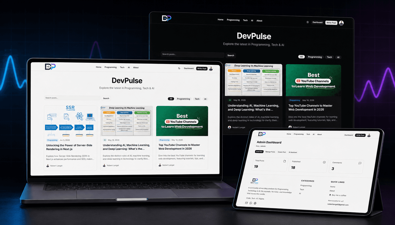 Preview of DevPulse