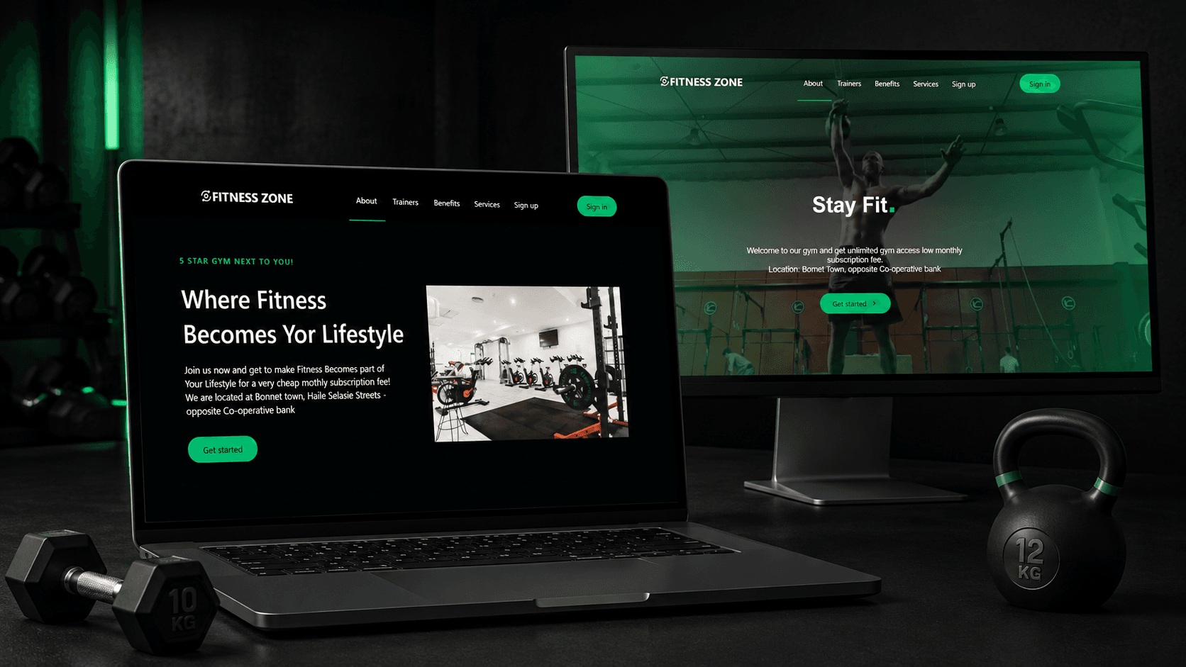 Preview of Fitness Zone
