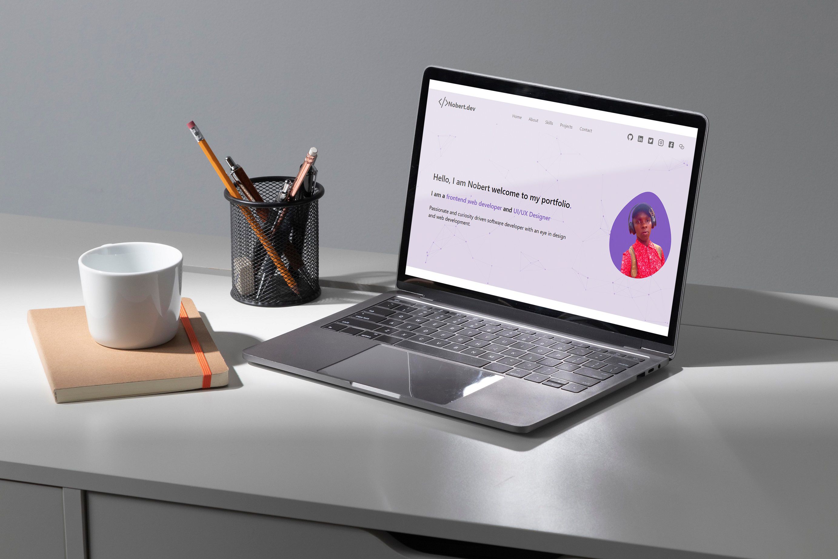 Portfolio Website preview